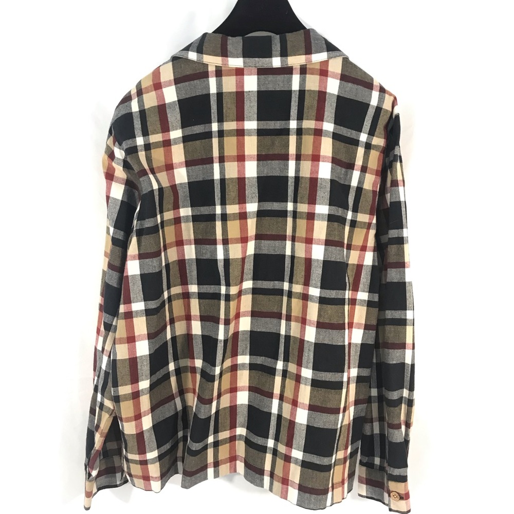 Vintage Checks/Plaids Buttoned Down Tee - Picture 5 of 5